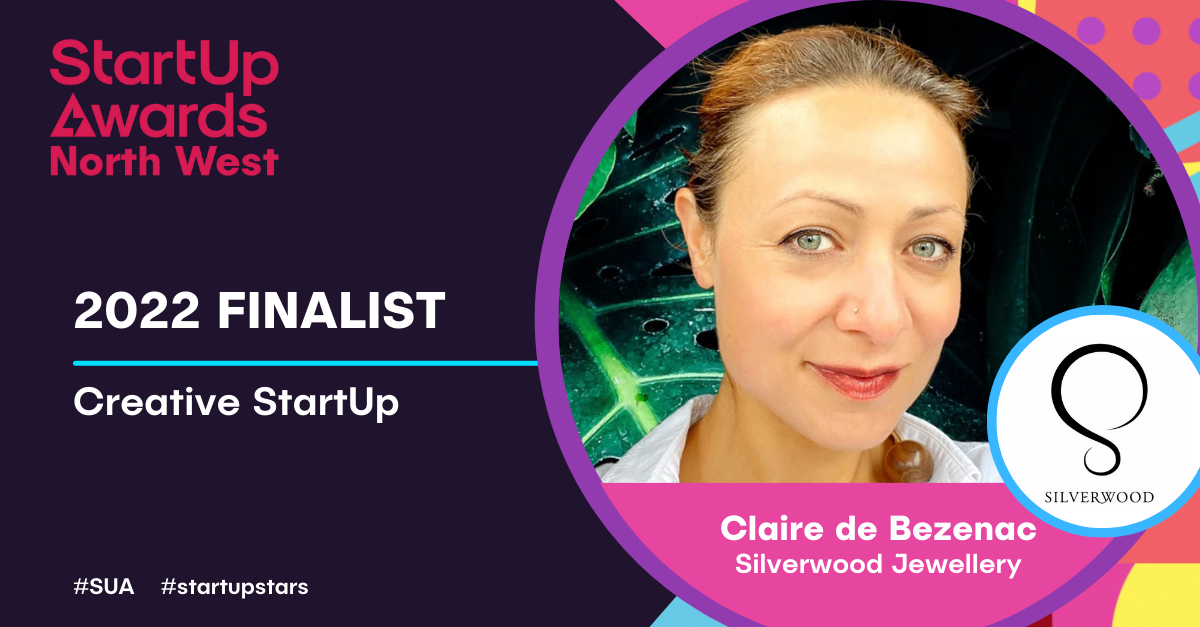 We are finalists! Up for Best Creative Start Up for 2022