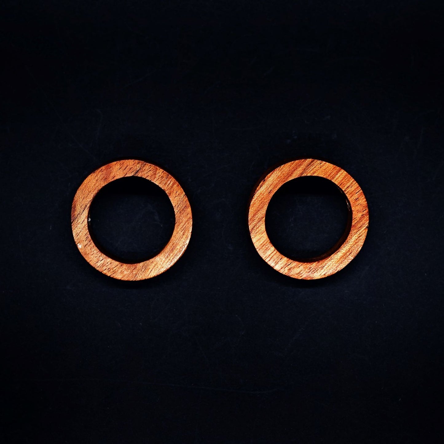Iris Small Circle Hoop Earrings - Silverwood Jewellery