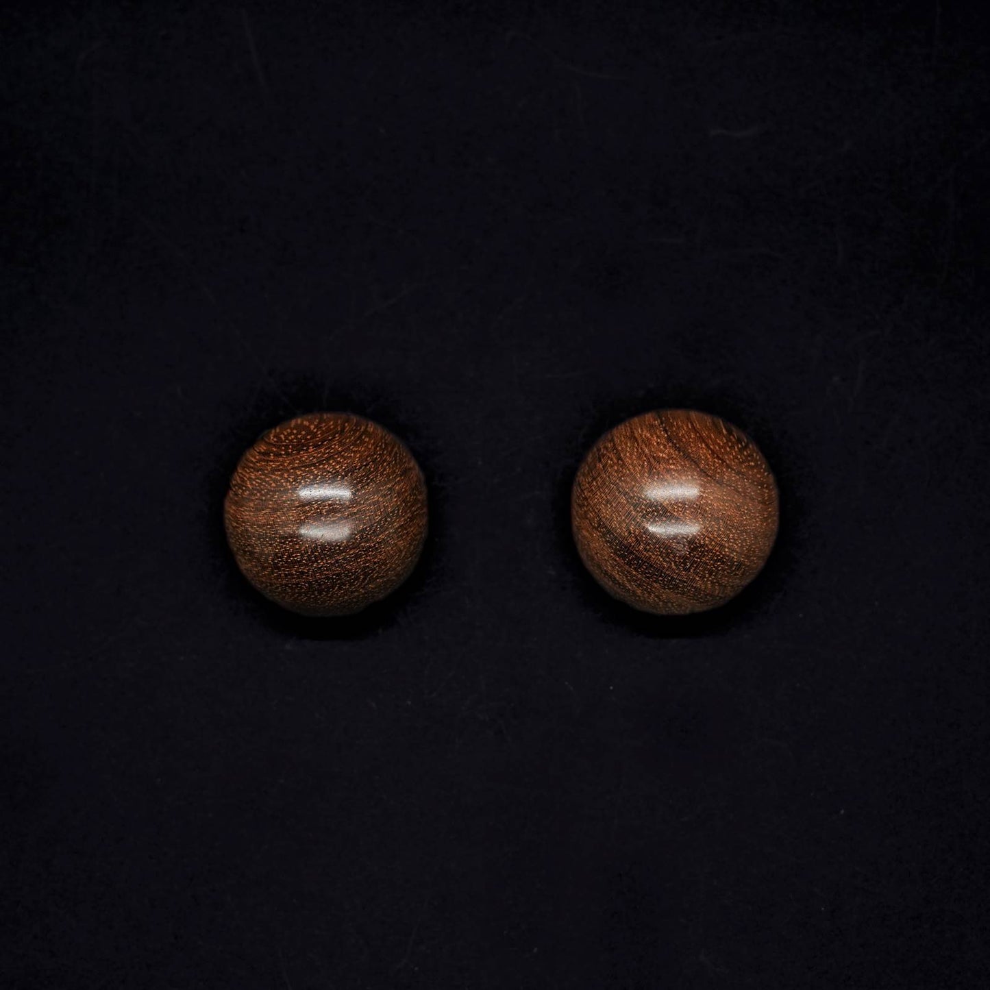 Gaia Giant Demi Sphere Stud Earrings - Silverwood Jewellery