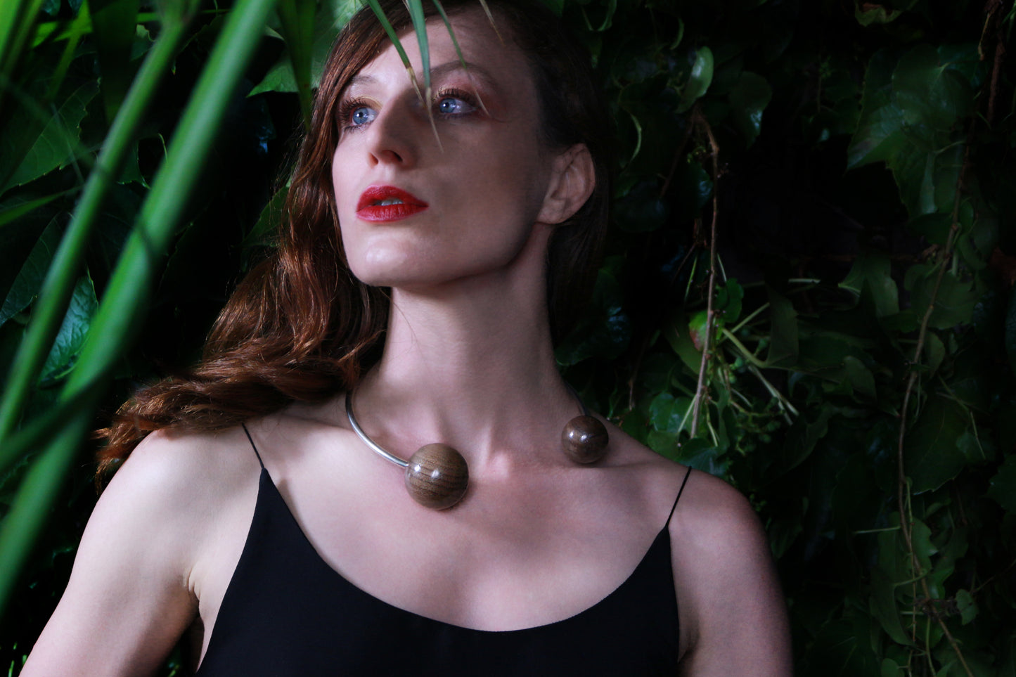 contemporary statement necklace by silverwood