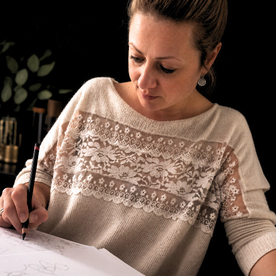claire de bezenac  designing jewellery